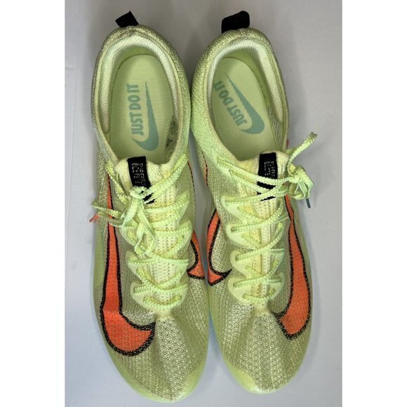 NWOT Nike Zoom Superfly Elite 2 ‘Barely Volt’ Track Spikes CD4382-700 Mens Sz 14 - Picture 12 of 15